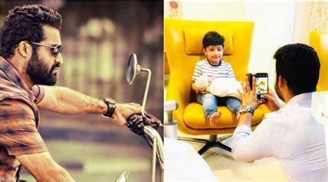 Jr NTR shares first photo of his newborn son | Telugu News - The Indian Express