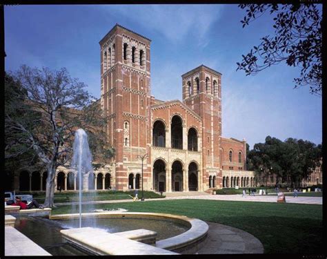 Royce Hall, UCLA, from the fountain | Nursing schools in california, University of california ...