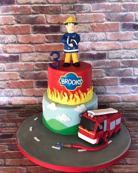 Fireman Sam Birthday Cake - CakeCentral.com