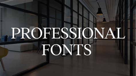 professional fonts in word | HipFonts