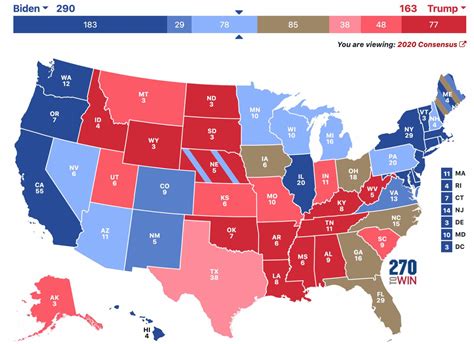 Interactive map allows you to predict 2020 Electoral College outcome - CBNC