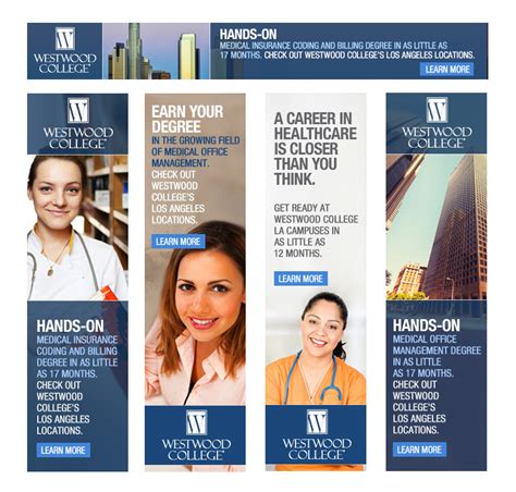 Westwood College Banner Ads – Liu’s Creations