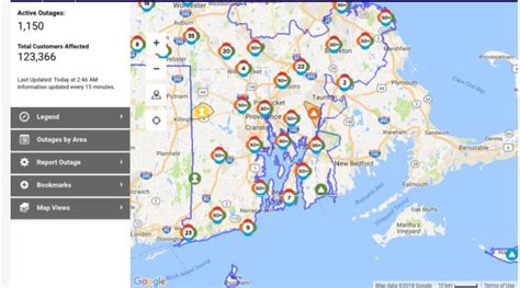 National Grid Ri Outages Map - Maps For You