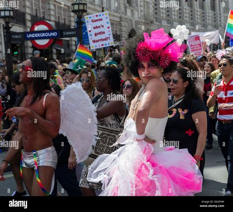 The London Pride parade Stock Photo - Alamy