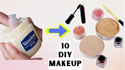 10 Natural Homemade MAKEUP PRODUCTS | Easy MAKEUP Recipe ideas for DIY ...