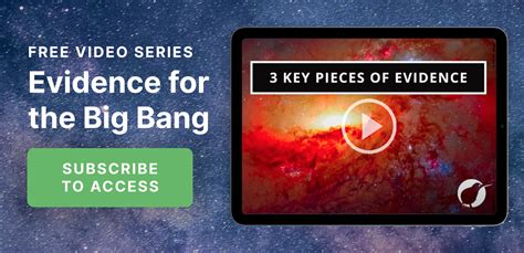 Big Bang Theory Evidence: Free Video Series
