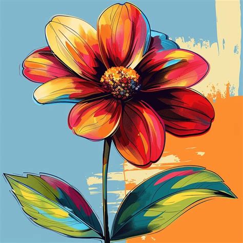 Premium Photo | Flowers Watercolor Vector Sublimation Clipart