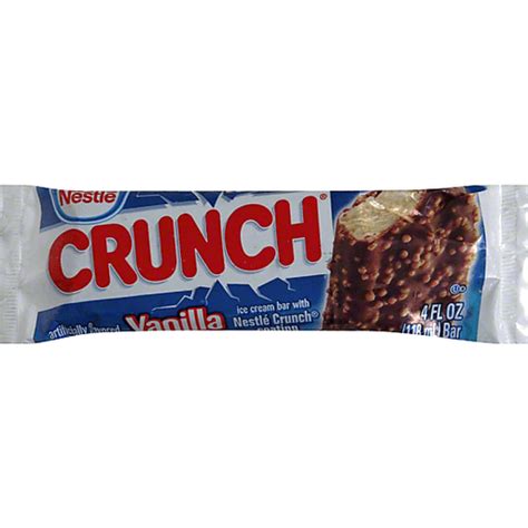 Crunch Crunch Ice Cream Bar, with Nestle Crunch Coating | Sandwiches ...