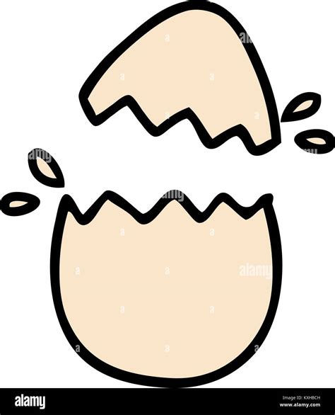 hatching egg cartoon Stock Vector Image & Art - Alamy