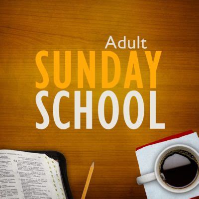 New Adult Sunday School Classes – First Baptist Church – Medford, WI