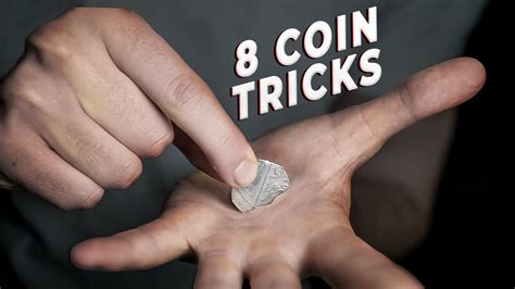 8 VISUAL Coin Tricks Anyone Can Do | Revealed - YouTube