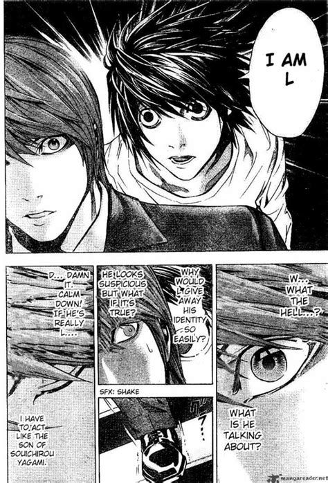 Cool Death Note Manga Panels