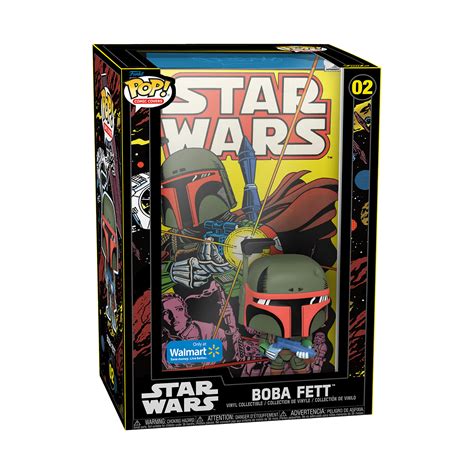 Buy Funko Pop! Comic Cover: Star Wars - Boba Fett Vinyl Bobblehead ...