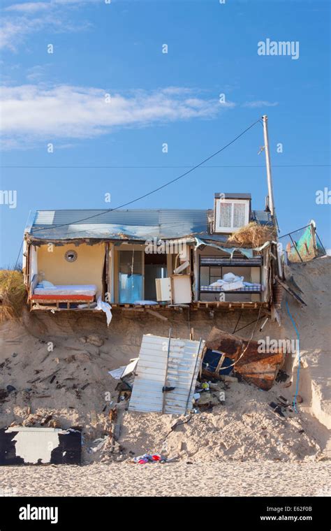 Coastal Erosion, Hemsby, Norfolk, England Stock Photo - Alamy