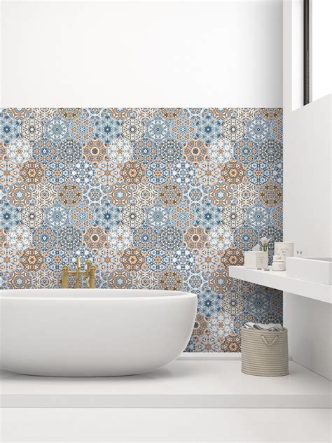 Peel and Stick Moroccan Wallpaper Temporary Oriental Pattern - Etsy