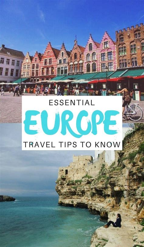 Essential Europe Travel Tips To Know Before Taking A Eurotrip | Europe ...