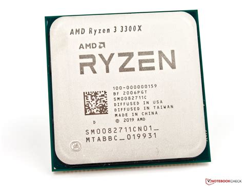 AMD Ryzen 3 3300X vs AMD Ryzen 5 7540U