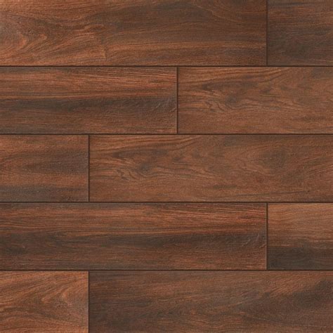 Daltile Evermore Autumn Wood 6 in. x 24 in. Porcelain Floor and Wall Tile (14.55 sq. ft. / cas ...