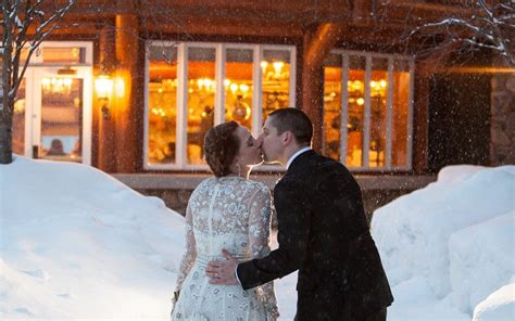 A snowy wedding at Shore Lodge (Sneak Peek) - Boise, McCall, Sun Valley Idaho Wedding photography