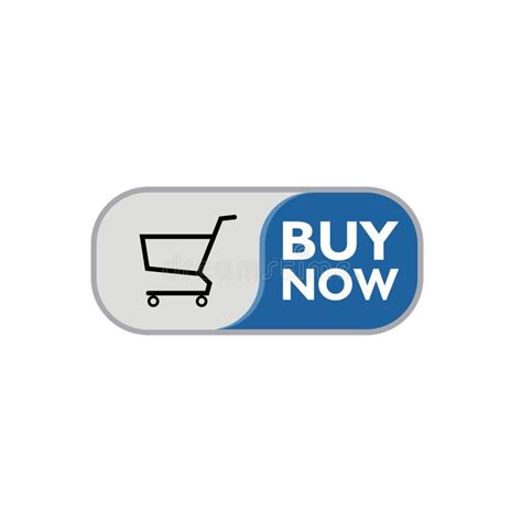 Simple Button Buy Now, Buy Now Icon, Logo Stock Vector - Illustration ...