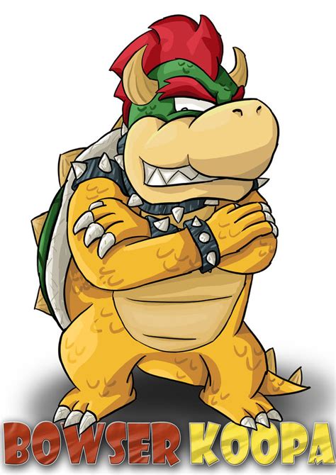 King Bowser Koopa by Hugo-H2P on DeviantArt