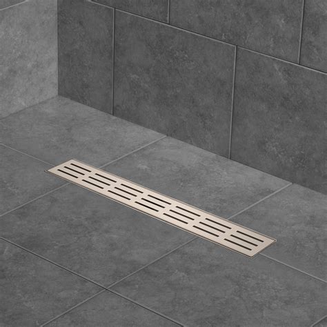 The Benefits Of Installing A Linear Shower Drain - Shower Ideas