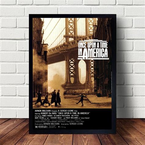 Once Upon a Time in America Poster Canvas Paintings Poster Hanging Home ...