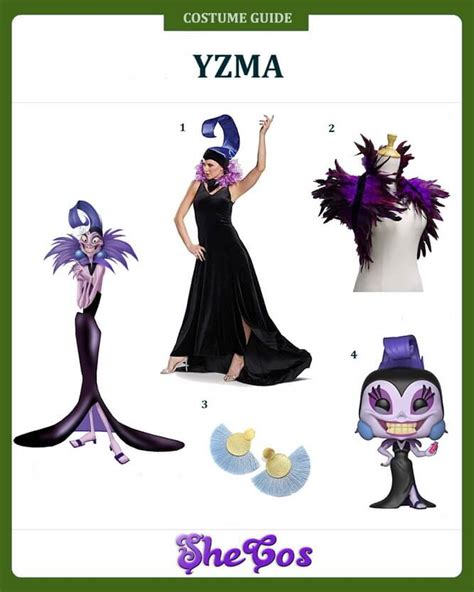 How to DIY Yzma Costume of The Emperor's New Groove | SheCos Blog