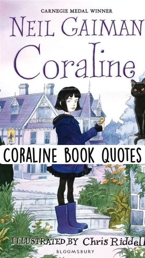 Coraline book quotes | Book quotes, Coraline book, Horror book