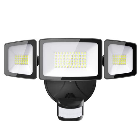 Onforu 55W LED Security Lights Motion Sensor Light Outdoor, 5500LM ...