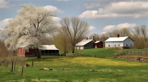 Country Farm Wallpaper Backgrounds | JPG Free Download - Pikbest