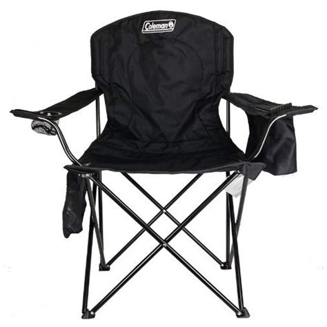 Coleman Camping Outdoor Beach Big N Tall Xl Oversized Quad Folding Chair Black | eBay