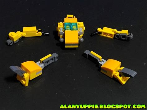 Alanyuppie's LEGO Transformers: LEGO Bumblebee Building Instructions