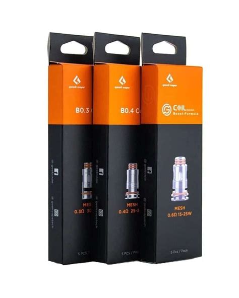 Geek Vape Aegis Boost/B Replacement Coils 5pcs – Washington Vapes UK