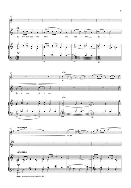 Ave Maria - Unison Choir - Digital Sheet Music | Sheet Music Plus