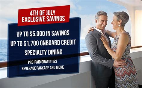 Luxury Cruise Connections - Early Access: 4th of July Exclusive Savings with Up to $5,000 on ...