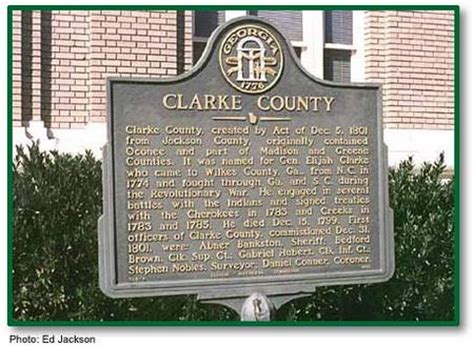 Clarke County - Georgia Historical Society