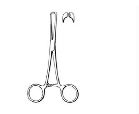 Stainless Steel Polished Allis Tissue Forceps at Rs 1000/piece in New ...