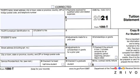 Form 1098 Fillable - Printable Forms Free Online