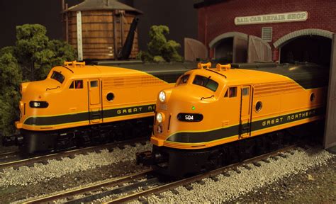 MTH Premier O Gauge Great Northern E8 ABA Set. | N scale trains, Model trains, Lionel trains