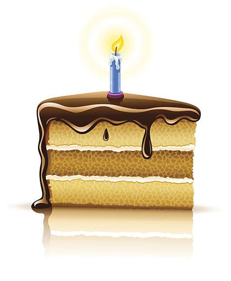 Slice Of Birthday Cake Illustrations, Royalty-Free Vector Graphics & Clip Art - iStock