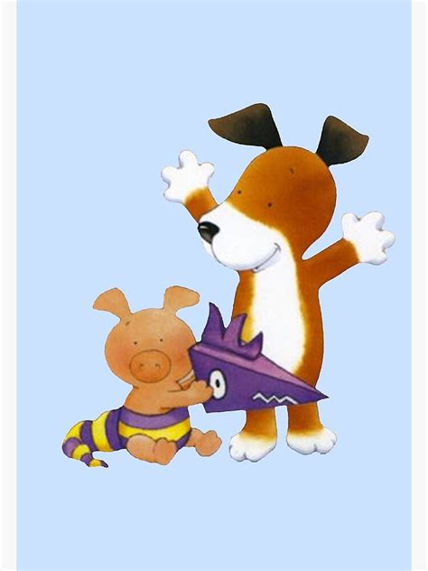 "Kipper the dog and arnold pig" Art Print for Sale by oldschool-kids ...