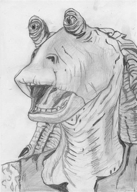 jar jar binks star wars by Alaina19 on DeviantArt