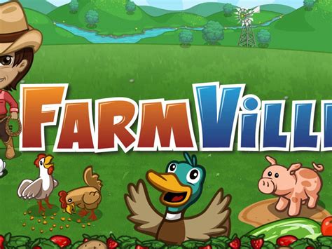 Download Farmville Logo Wallpaper | Wallpapers.com