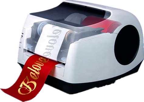 Hrm Digital Satin Ribbon Printing Machine Foil Stamping Machine ...