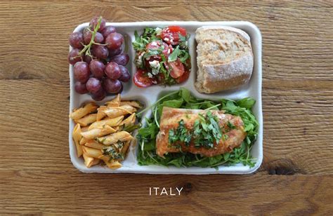 School Cafeteria Lunches From Around the World