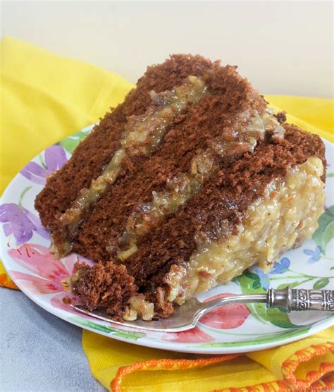 Old Fashioned German Chocolate Cake - Broccoli Recipe