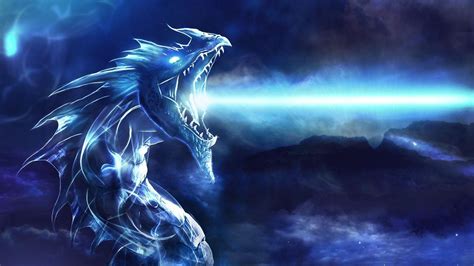 Blue Lightning Dragon Wallpapers - Top Free Blue Lightning Dragon ...