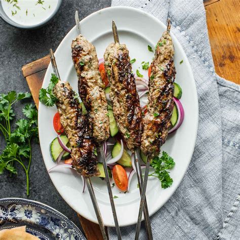 Grilled Lamb Kofta Kebabs - Healthy Seasonal Recipes