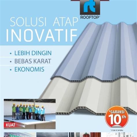 Jual Atap UPVC Rooftop pvc - Kota Tangerang Selatan - Tangerang Teknik | Tokopedia